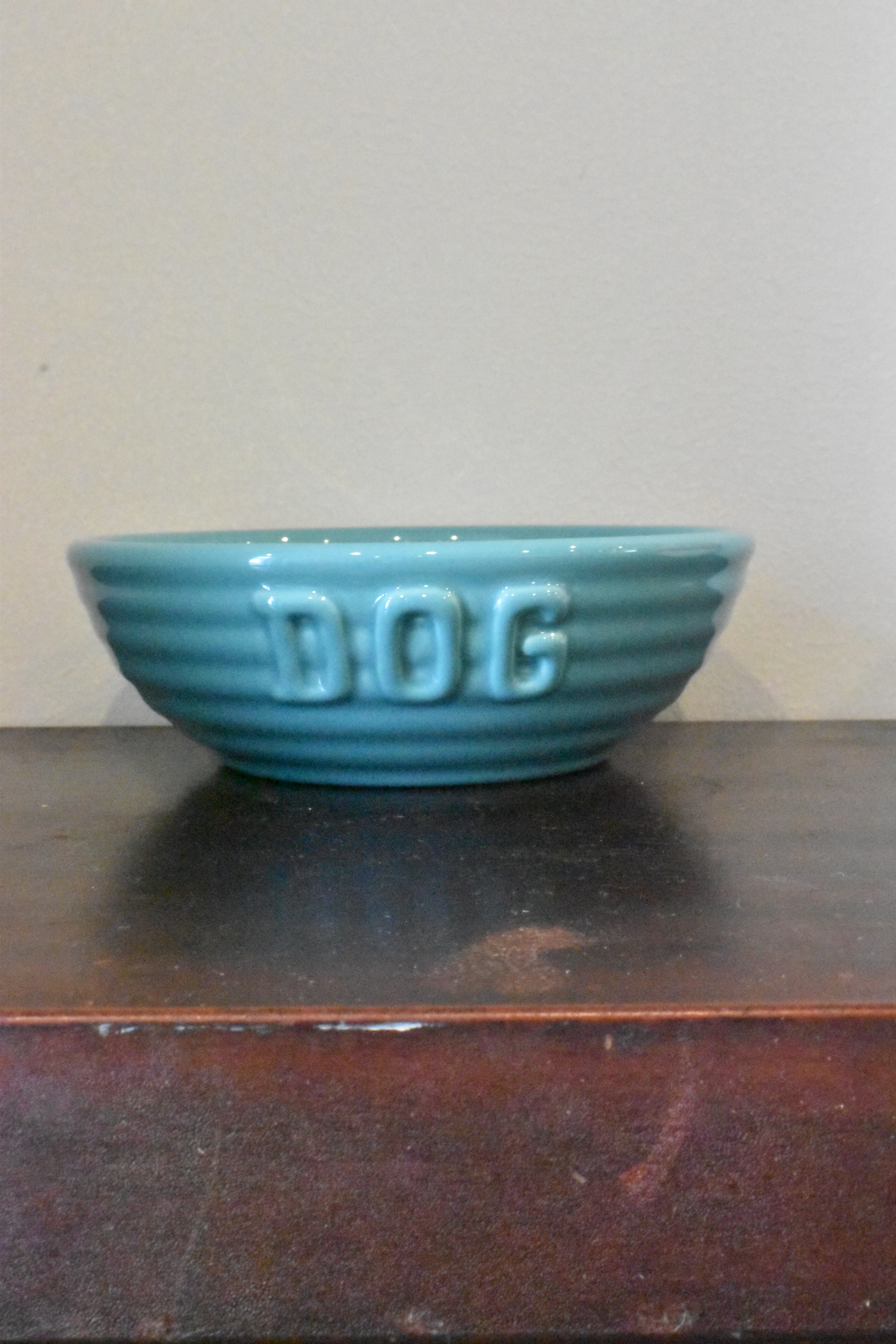 Bauer Pottery Monterey Dog Bowl【サラダボゥル】