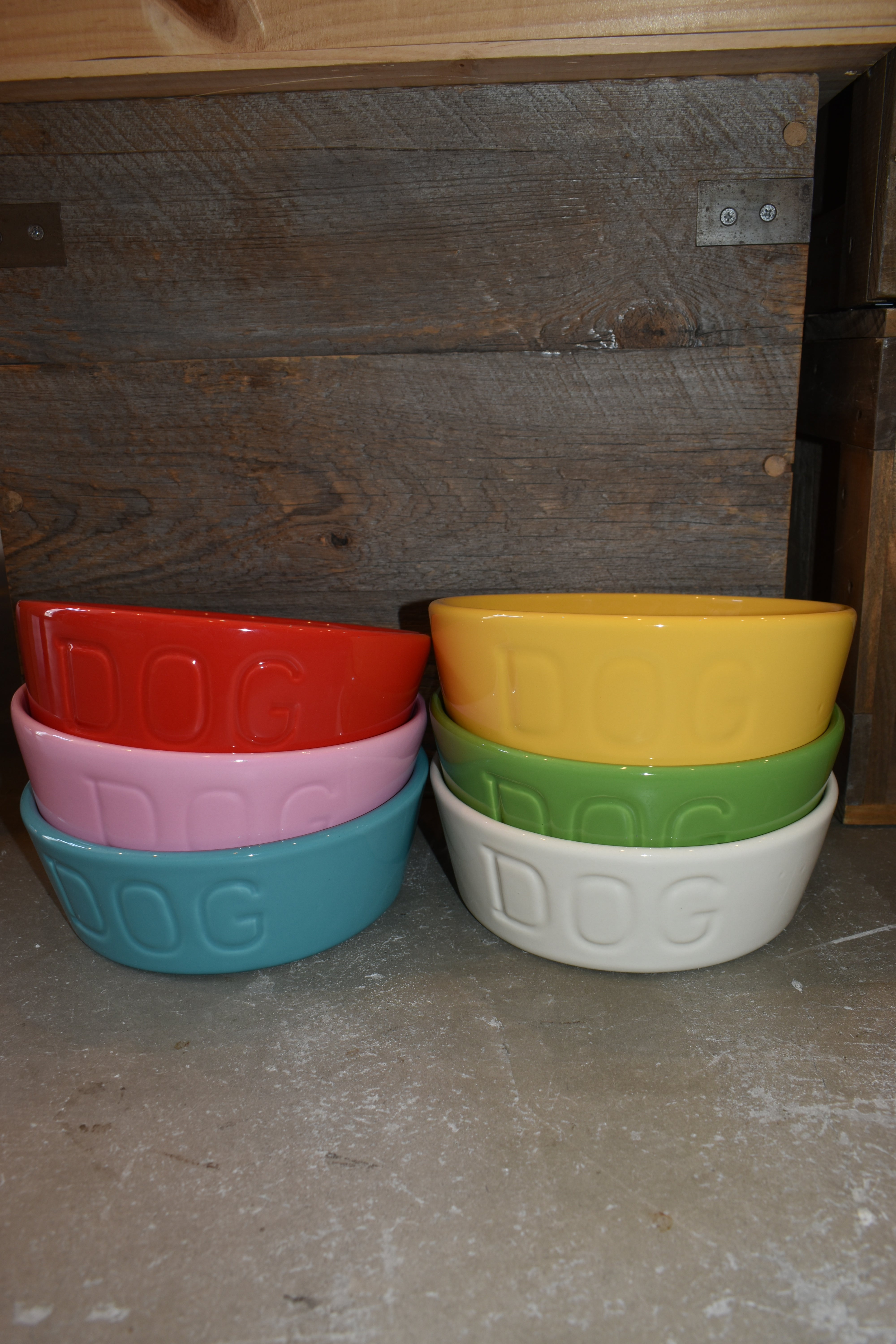 Bauer Pottery Dog Bowl Small【サラダボゥル】