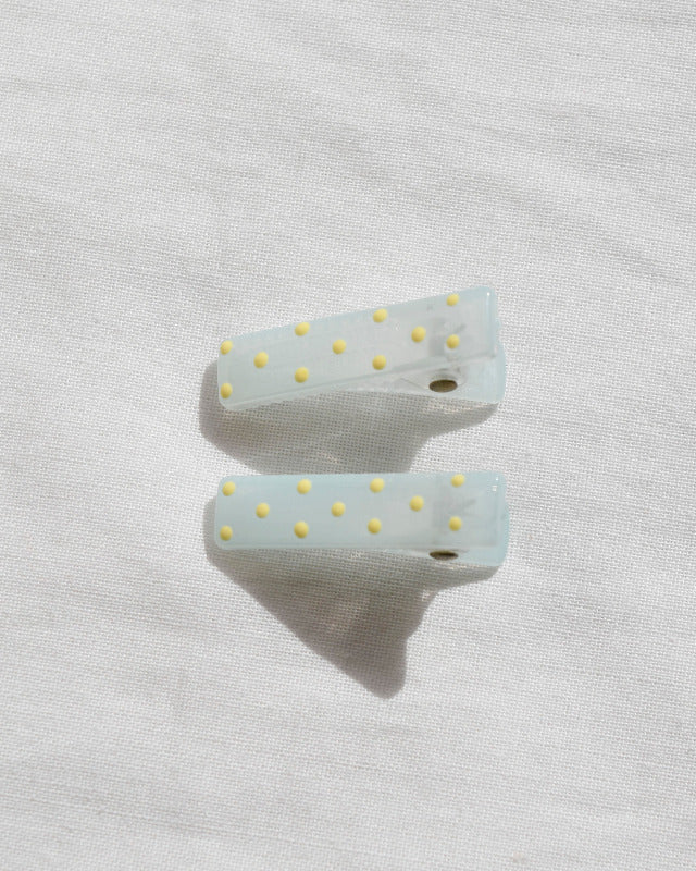 BIB MILK(ビブミルク) / FROST DOTS MINI CLIPS 2PCS ライトブルー 【バーンストア】