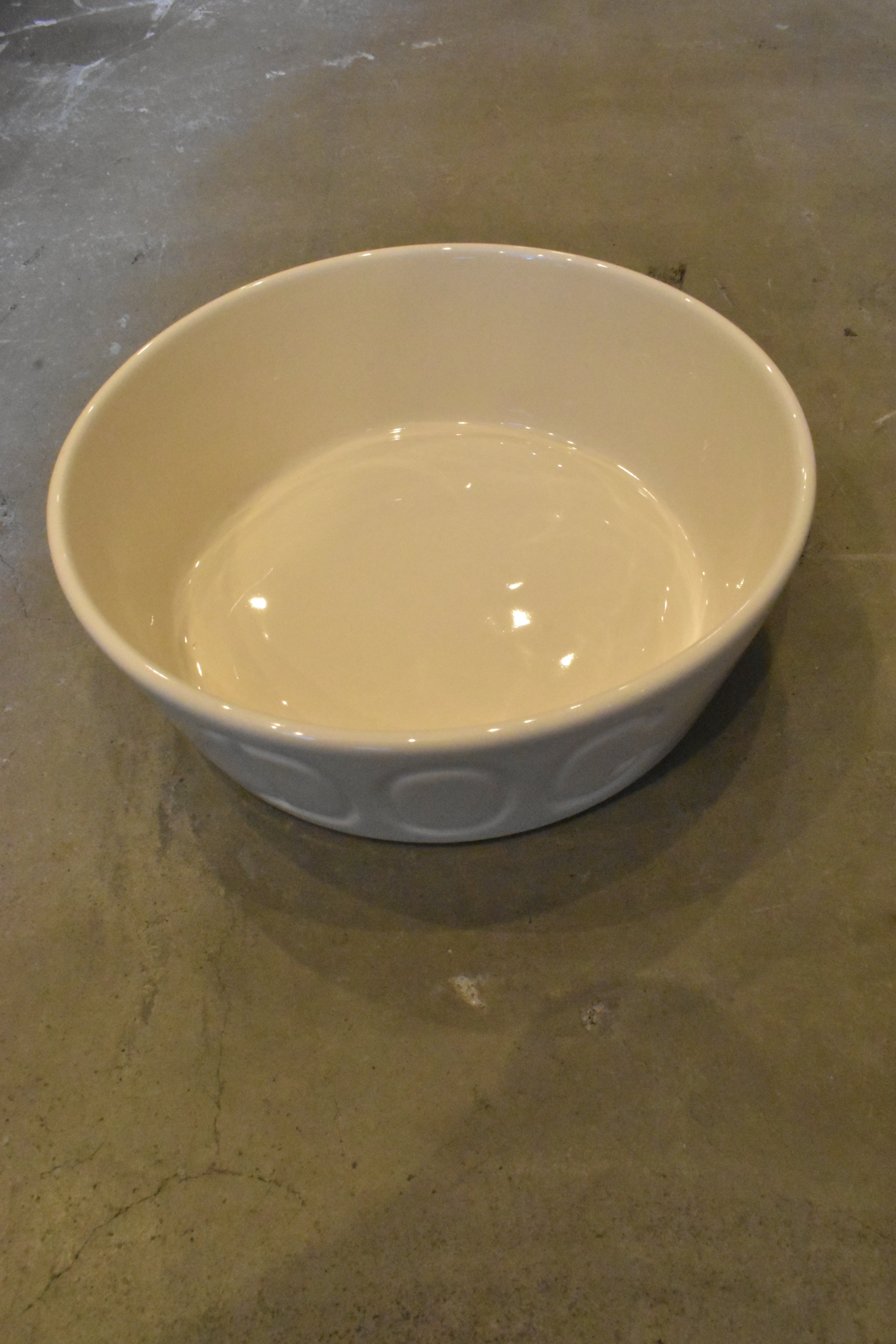 Bauer Pottery Dog Bowl Large 【サラダボゥル】
