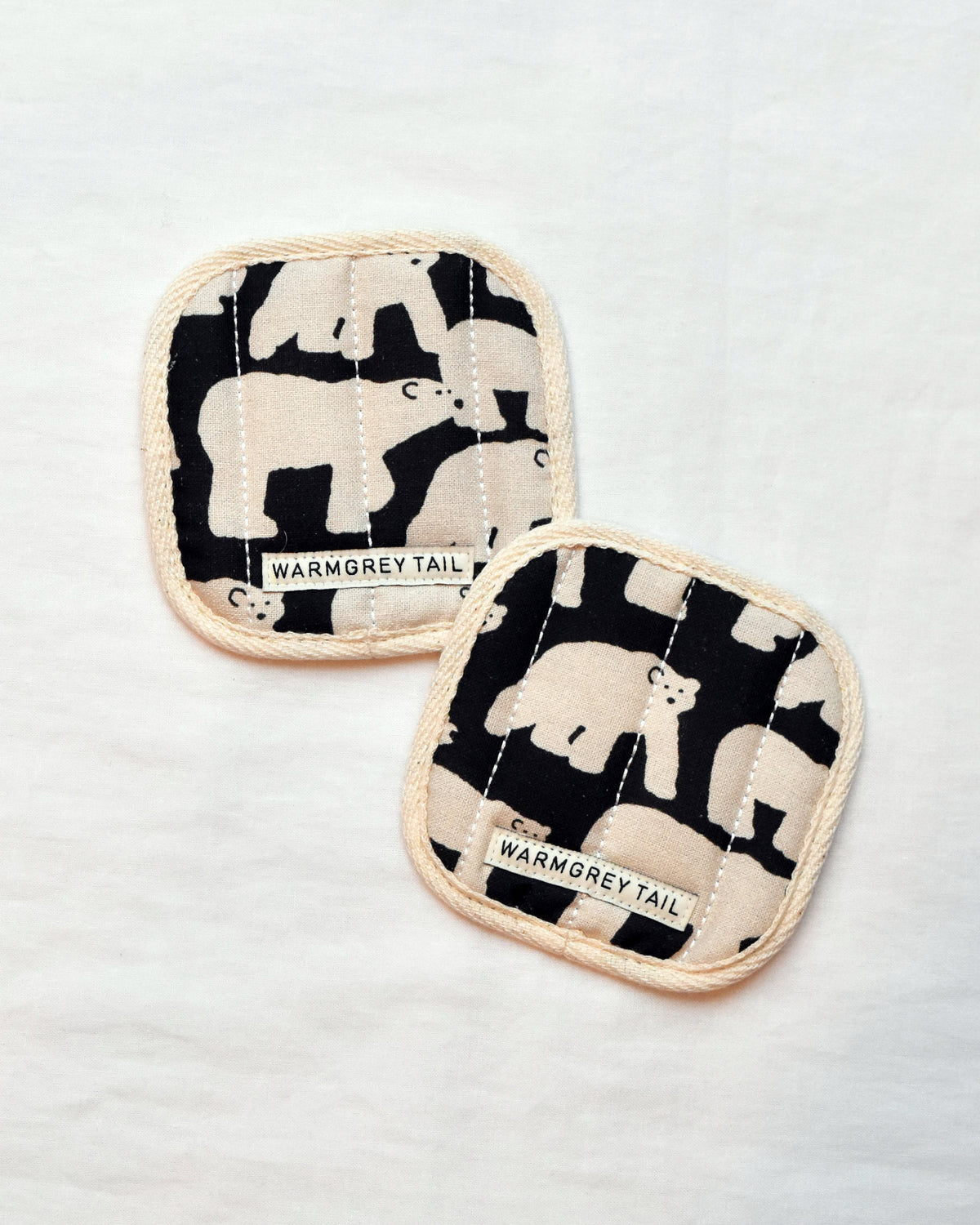 WARMGREY TAIL(ウォームグレーテール）/  POLAR  BEARS NUVIM COASTER【バーンストア】