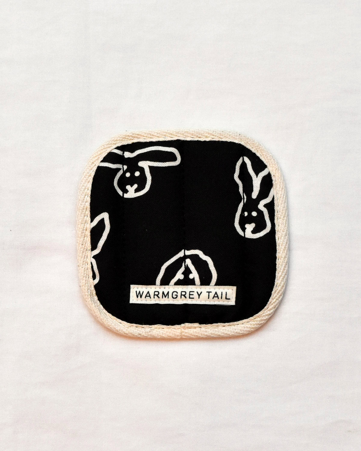 WARMGREY TAIL(ウォームグレーテール）/  BUNNY BUNNY NUVIM COASTER - BLACK【バーンストア】