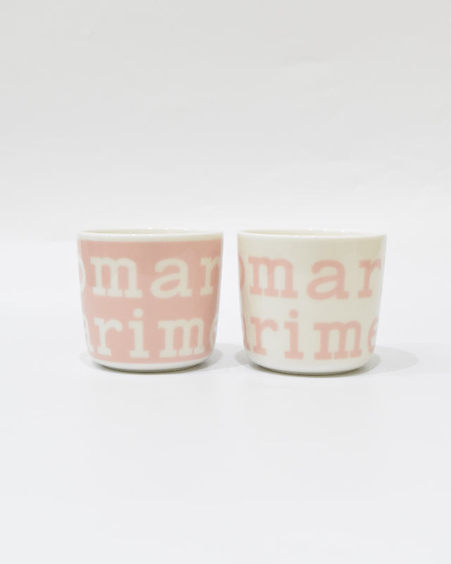 【マリメッコ】 日本限定 Marimekko Logo コーヒーカップセット（ハンドルなし）　52259474927