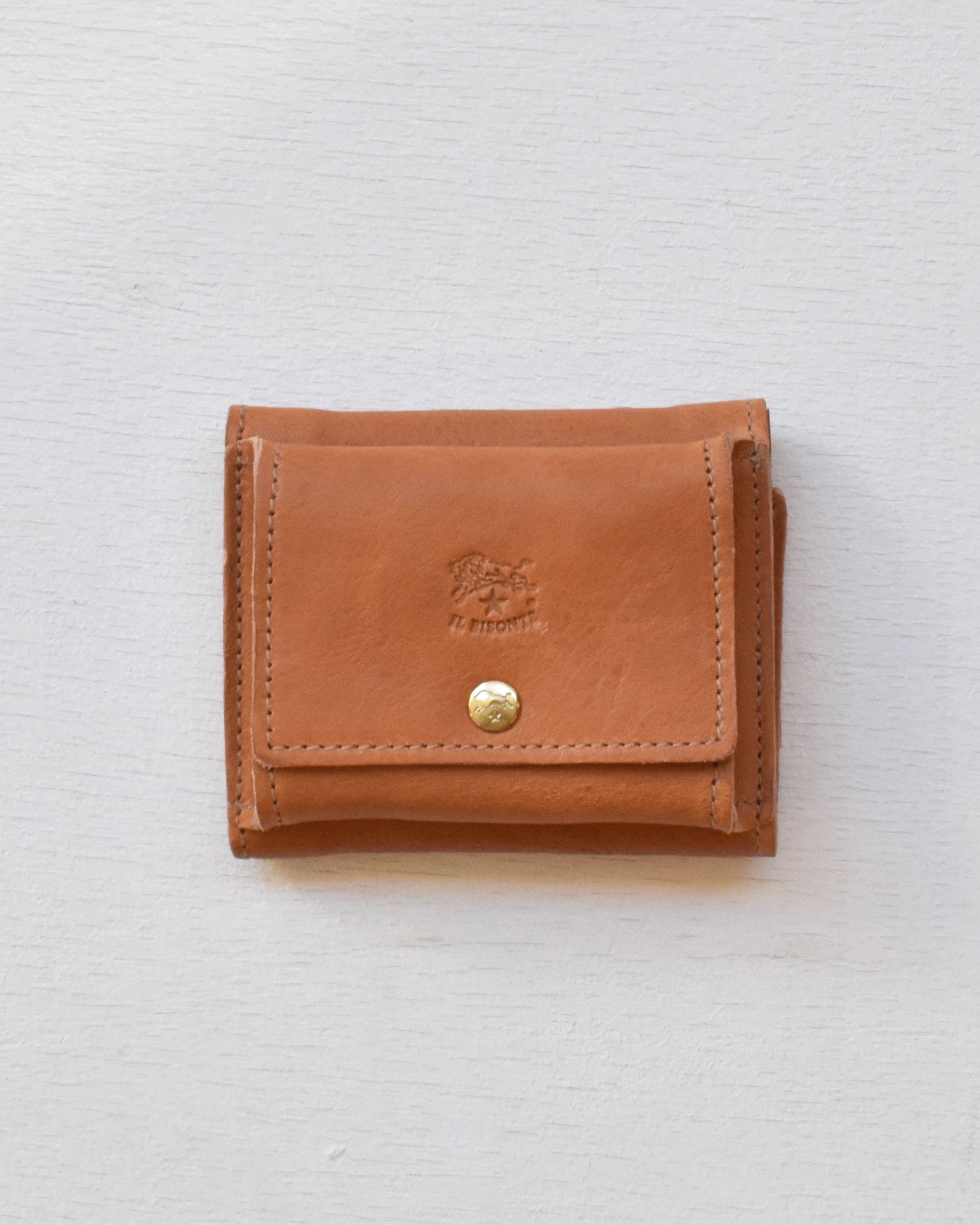 【イルビゾンテ】ヴィンテージ レザートリフォルドウォレット 54232307141