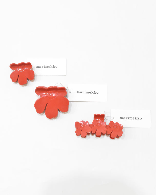 【マリメッコ】Unikko Hair Clip Large ヘアークリップ 52254194631
