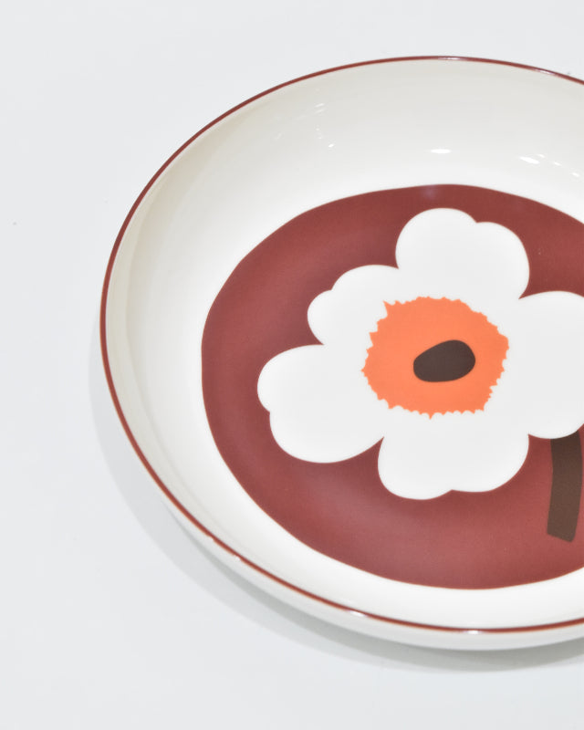 【マリメッコ】Unikko ディーププレート 20.5cm　52259475650