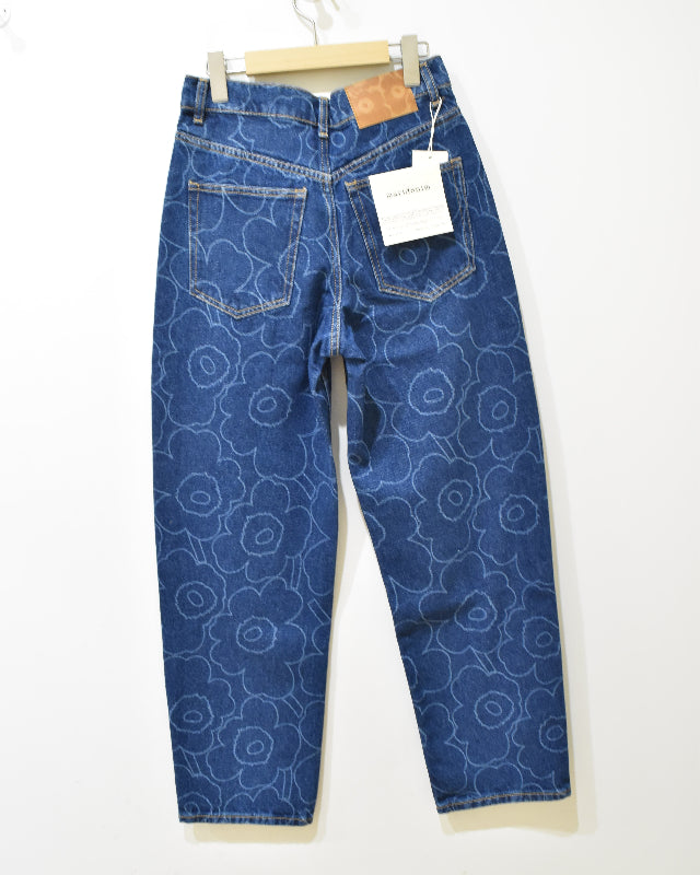 【マリメッコ】Maridenim Barrel Piirto Unikko ジーンズ　52259595061
