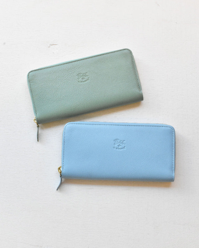 【イルビゾンテ】カラーレザー ロングウォレット 54262305140