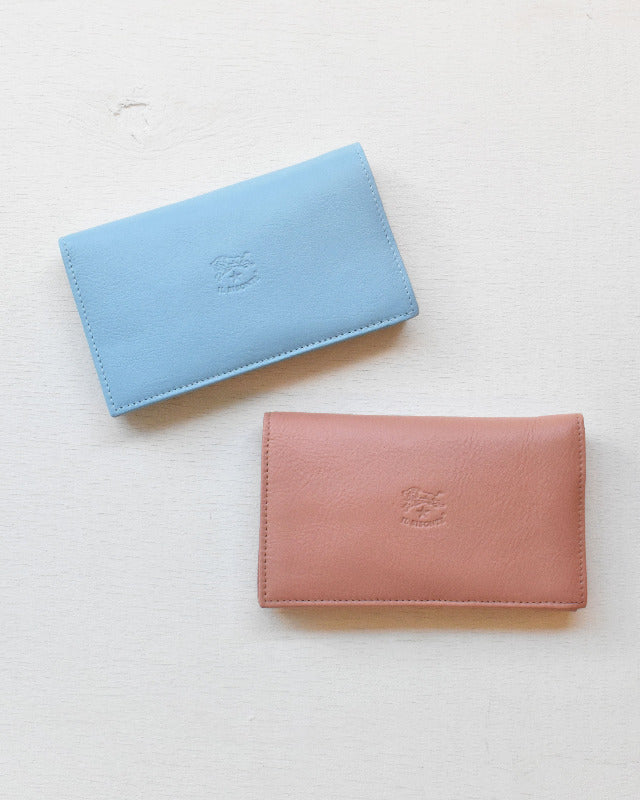 【イルビゾンテ】カラーレザー ミディアムウォレット 54262306241