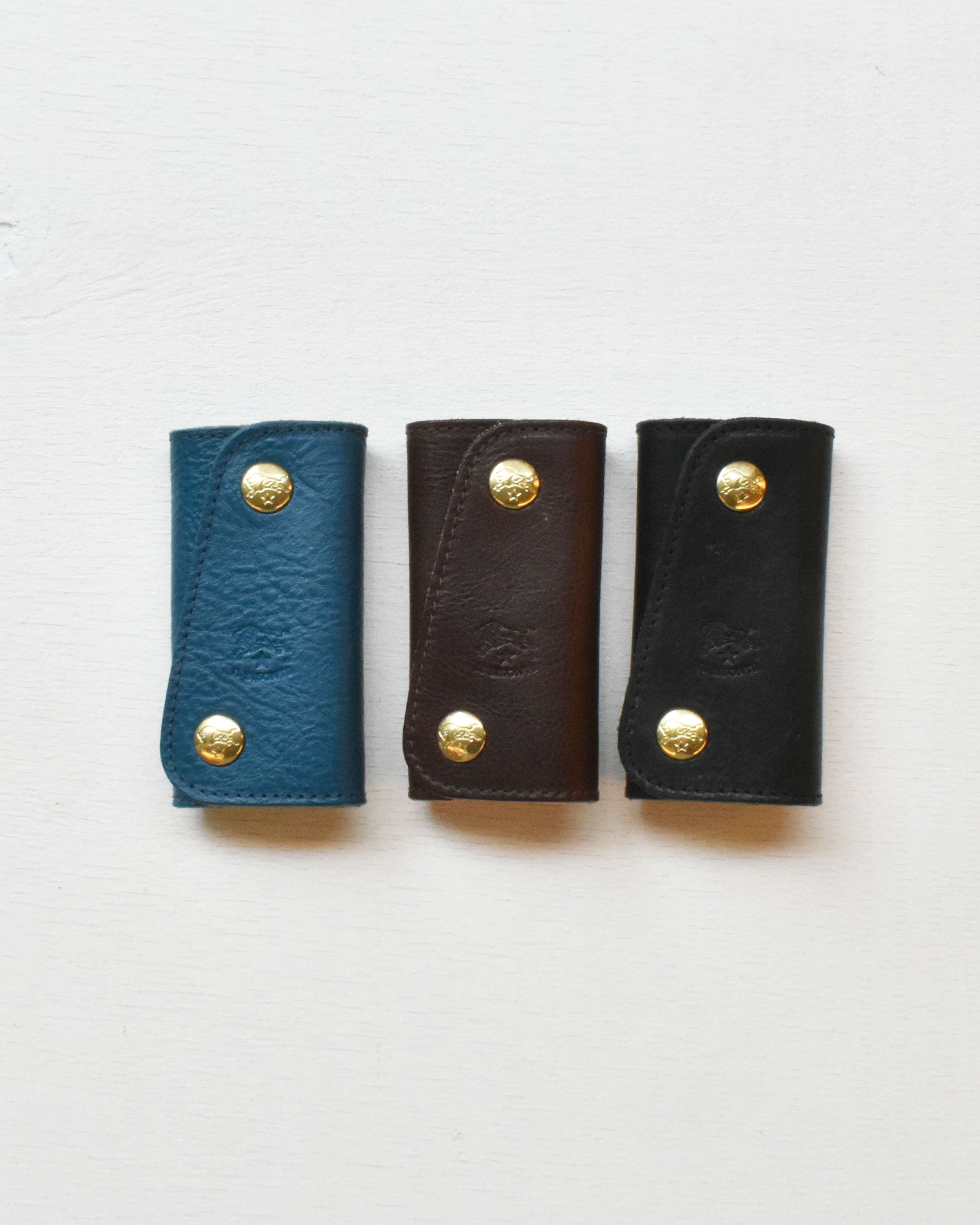 【イルビゾンテ】ヴィンテージ コンビネーションレザー キーケース 54262305951