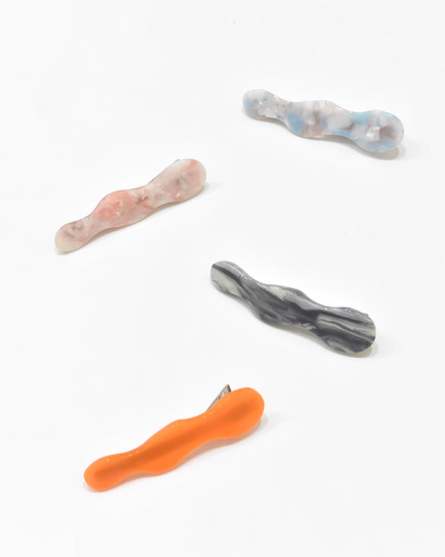 BIB MILK(ビブミルク) /  DECORATE HEAD CLOUD CLIP マーブルブルー【バーンストア】