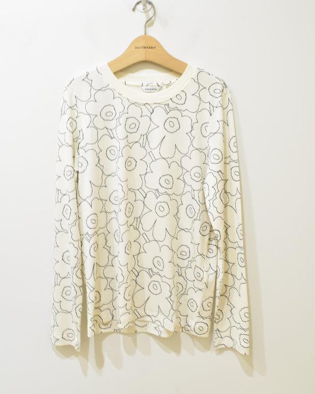 【マリメッコ】Sekunti Piirto  Unikko 長袖シャツ  52259194664