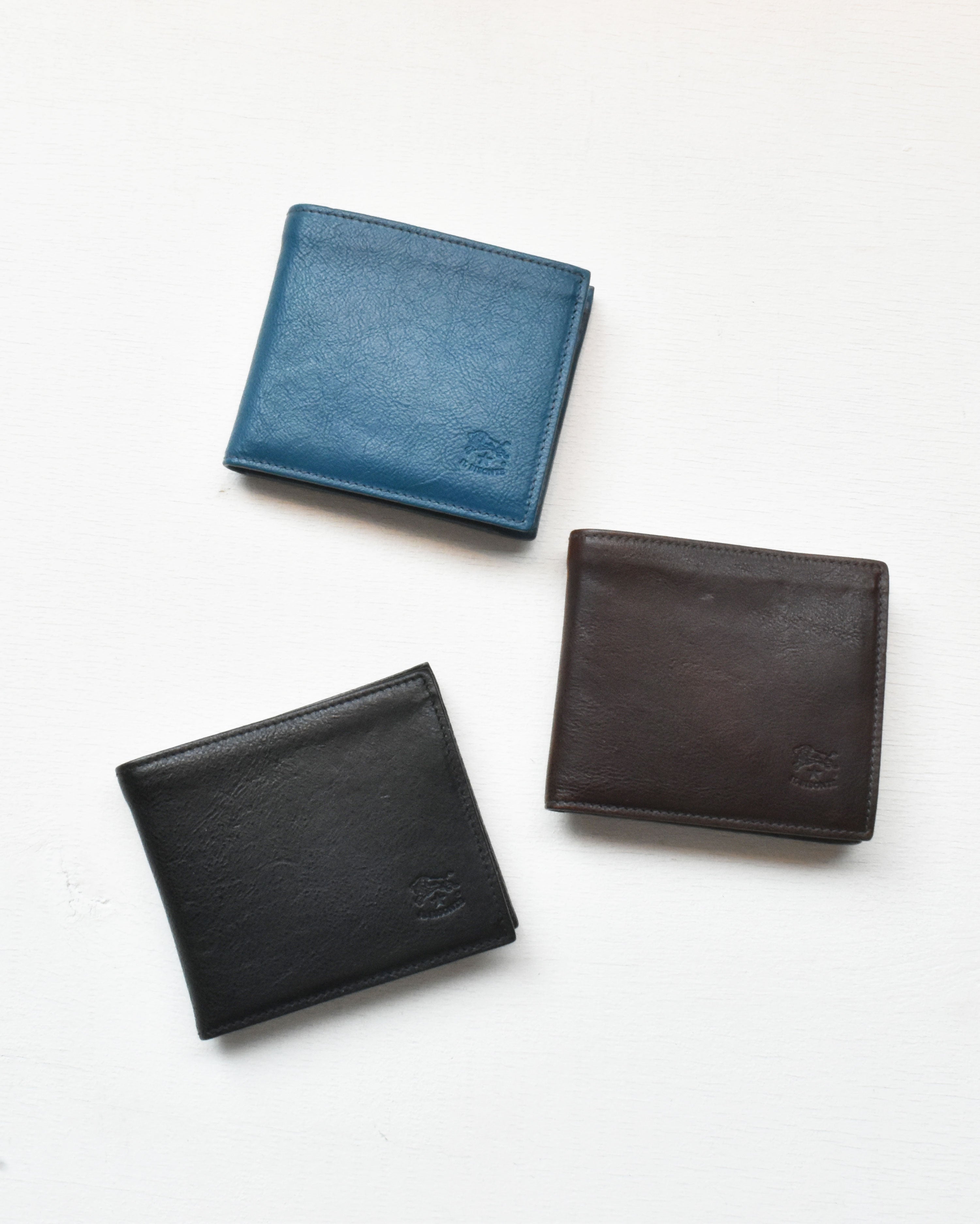 【イルビゾンテ】ヴィンテージ コンビネーションレザー ウォレット 54262307141