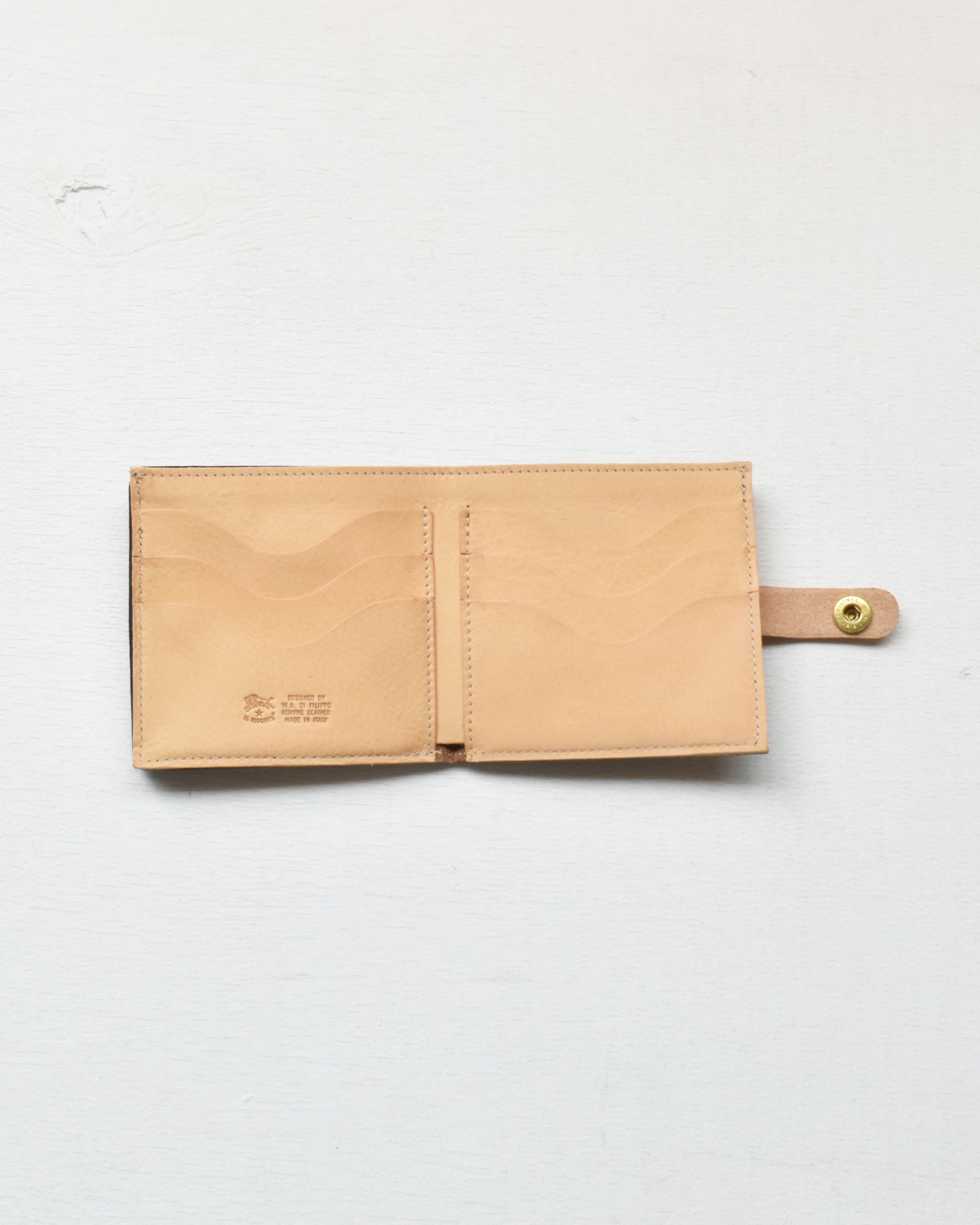 【イルビゾンテ】ヴィンテージ コンビネーションレザー ウォレット 54262307241