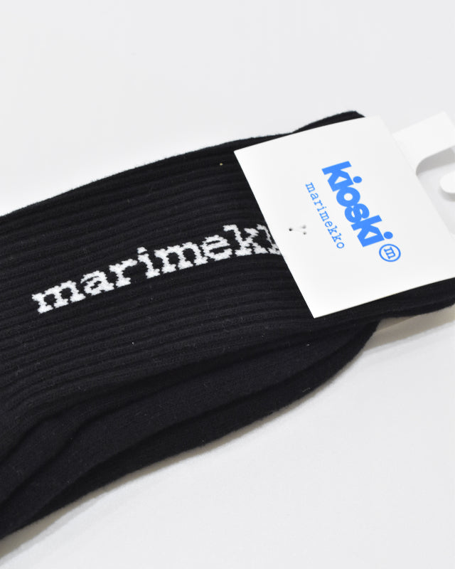 【マリメッコ】Kioski Puikea Vihkiruus Logo ソックス　52254194681