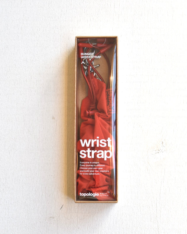 topologie / Bungee Wrist Strap 【ストラップ単体】( Topologie Red )