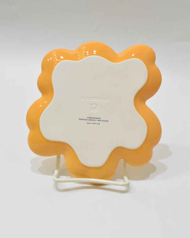 【マリメッコ】Unikko Shape プレート20cm　 52259475036