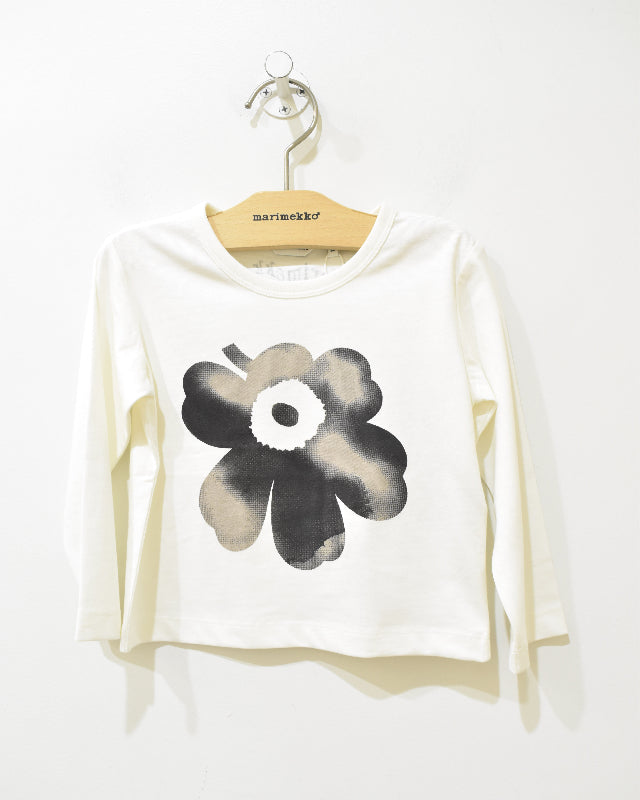 【マリメッコ】Paja Akvarelli Unikko Logo 長袖トップス 52254394512/52254394513