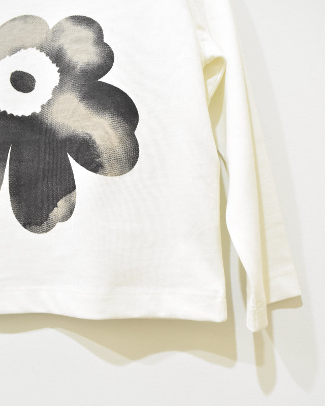 【マリメッコ】Paja Akvarelli Unikko Logo 長袖トップス 52254394512/52254394513
