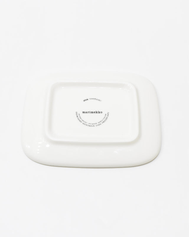 【マリメッコ】日本限定Vihkiruusu プレート 12X15cm　 52259474791