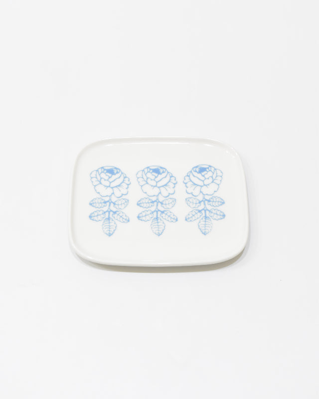 【マリメッコ】日本限定Vihkiruusu プレート 12X15cm　 52259474791