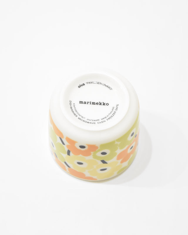 【マリメッコ】アジア限定  Pikkuinen Unikko コーヒーカップセット（ハンドルなし）　52259474940