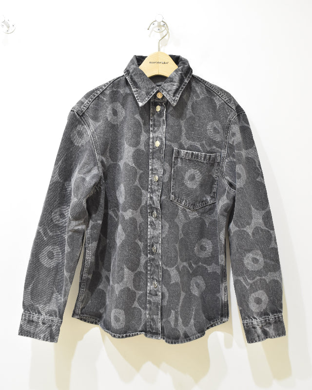 【マリメッコ】Maridenim Vaihe Unikko シャツ 　52259194460