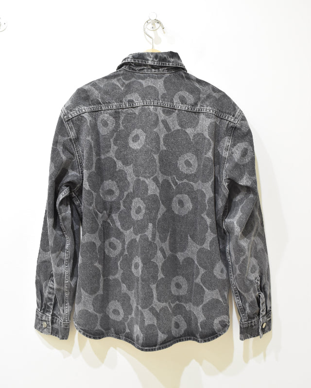 【マリメッコ】Maridenim Vaihe Unikko シャツ 　52259194460