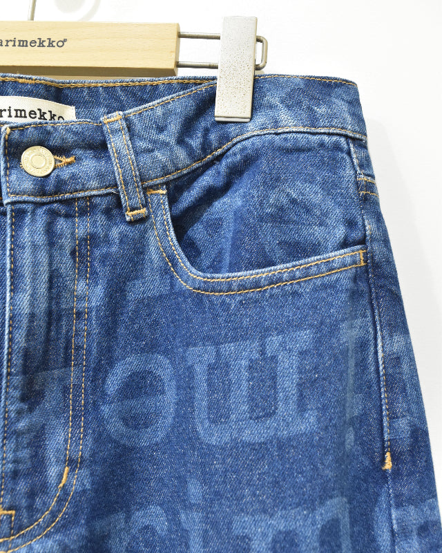 【マリメッコ】Maridenim Loose Logo パンツ　52259194469