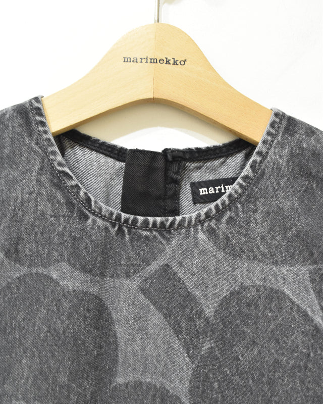 【マリメッコ】Maridenim Smasti Unikko ワンピース　52259194459