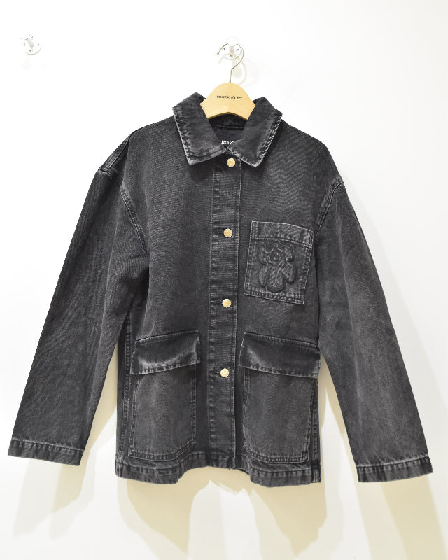 希少☆マリメッコジャケットmarimekko 25SS】マリメッコ/ Maridenim Murros Unikko デニムジャケット