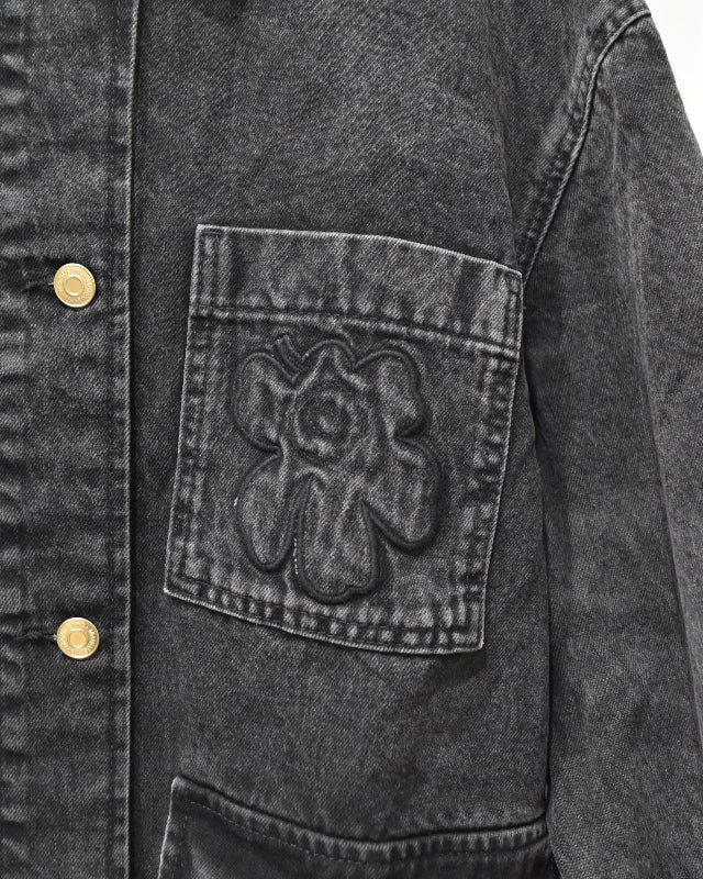 【マリメッコ】Maridenim Poweri Unikko ジャケット 52259194471