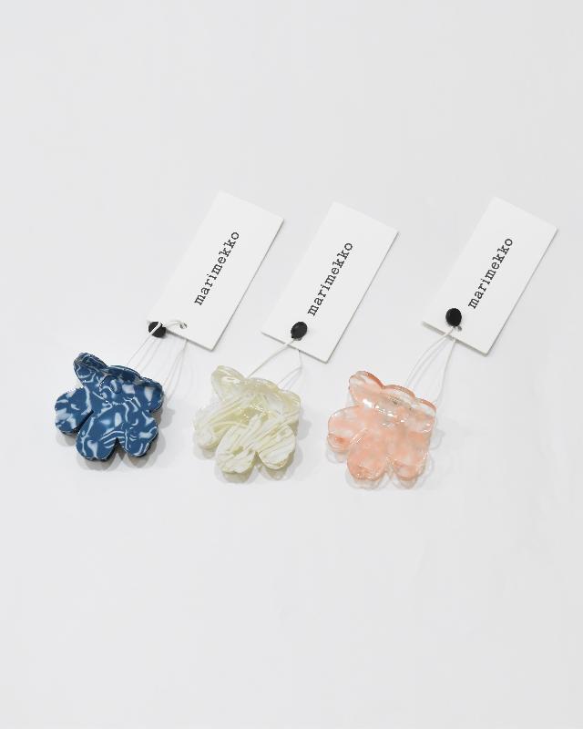 【マリメッコ】Unikko Hair Clip Small ヘアークリップ