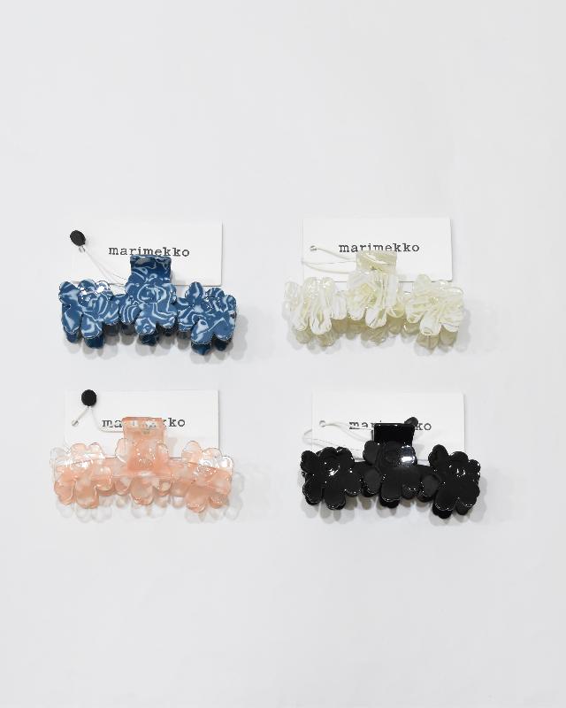 【マリメッコ】Mini Unikko Hair Clip ヘアークリップ