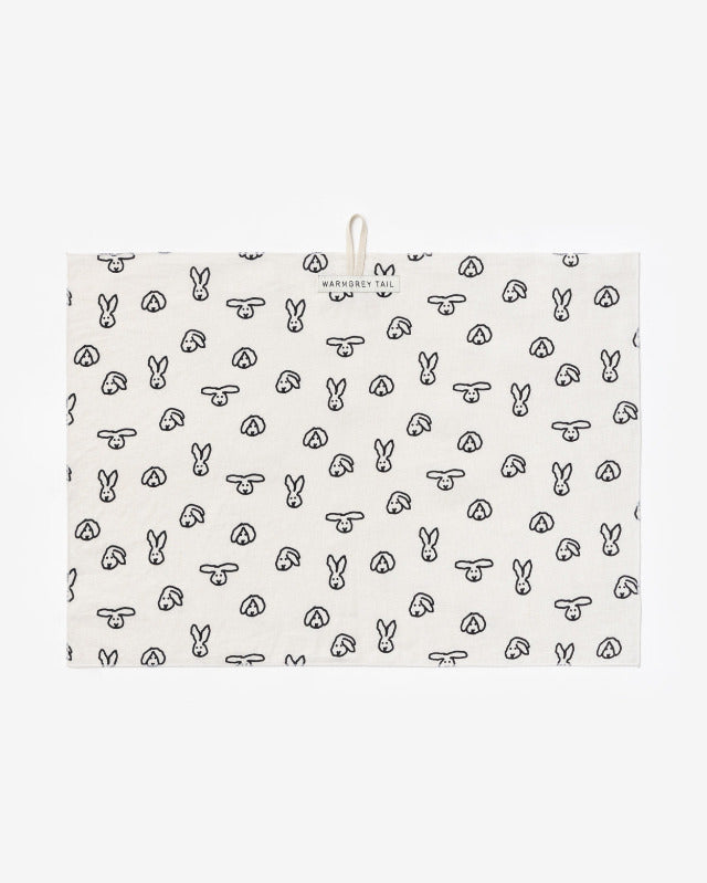 WARMGREY TAIL(ウォームグレーテール）/  BUNNY BUNNY KITCHEN CLOTH 2【バーンストア】