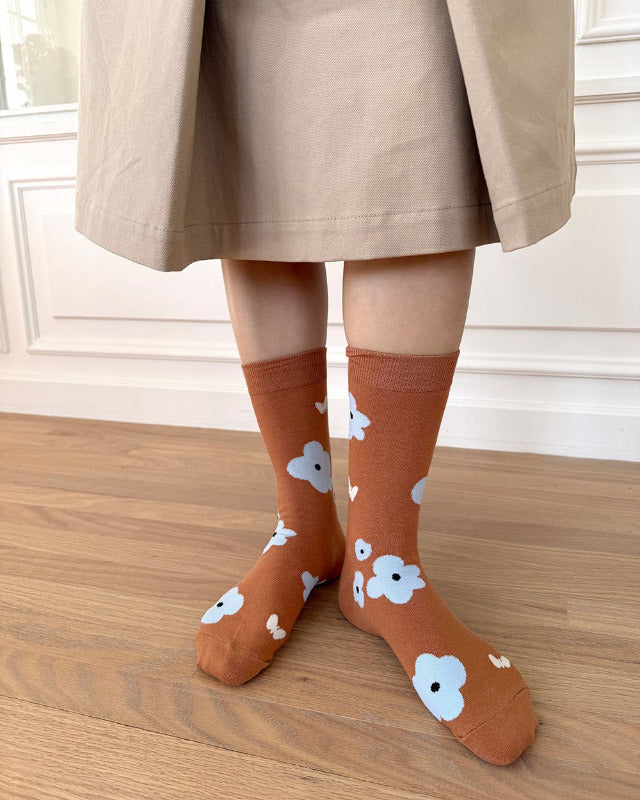 【バーンストア】Bonjour March / fleur de nuee socks