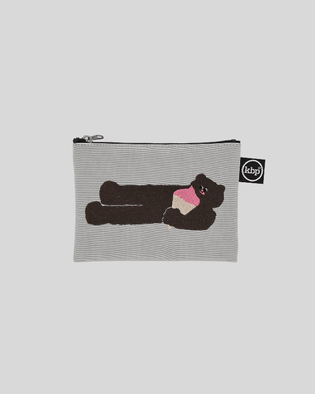 kitty bunny pony(キティーバニーポニー）/ A Mushy Day Embroidery Pouch by Gaia Stella【バーンストア】