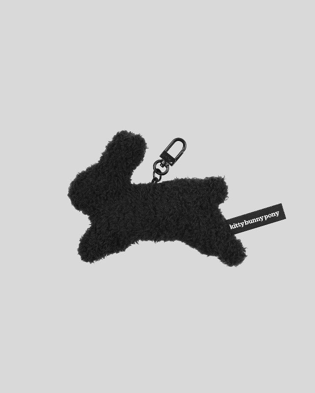 kitty bunny pony(キティーバニーポニー) /  Happy Bunny Black Plush Key Ring Ⅱ【バーンストア】