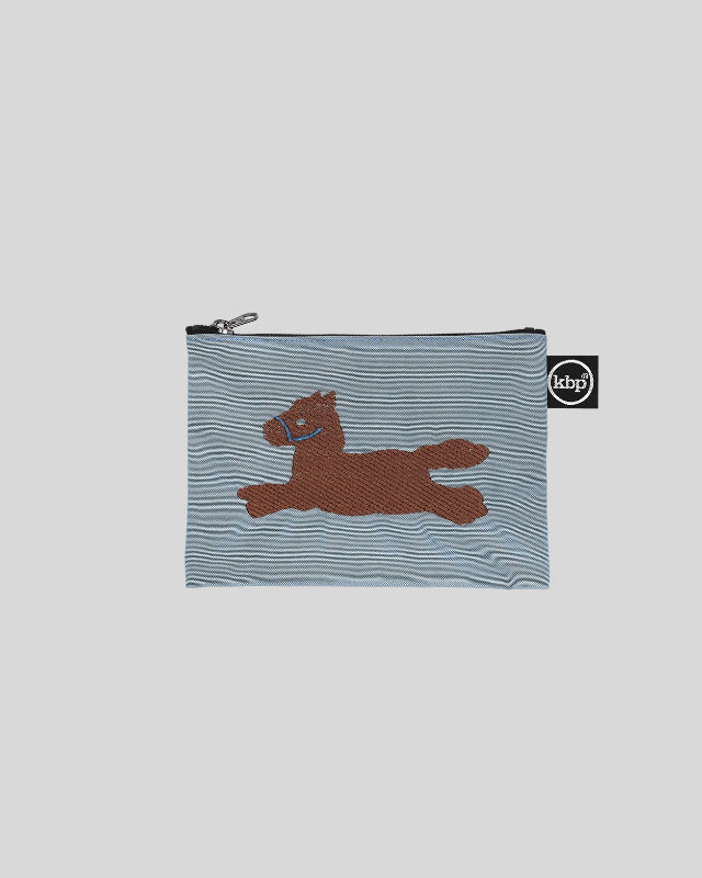 kitty bunny pony(キティーバニーポニー）/ Happy Pony Embroidery Pouch S【バーンストア】