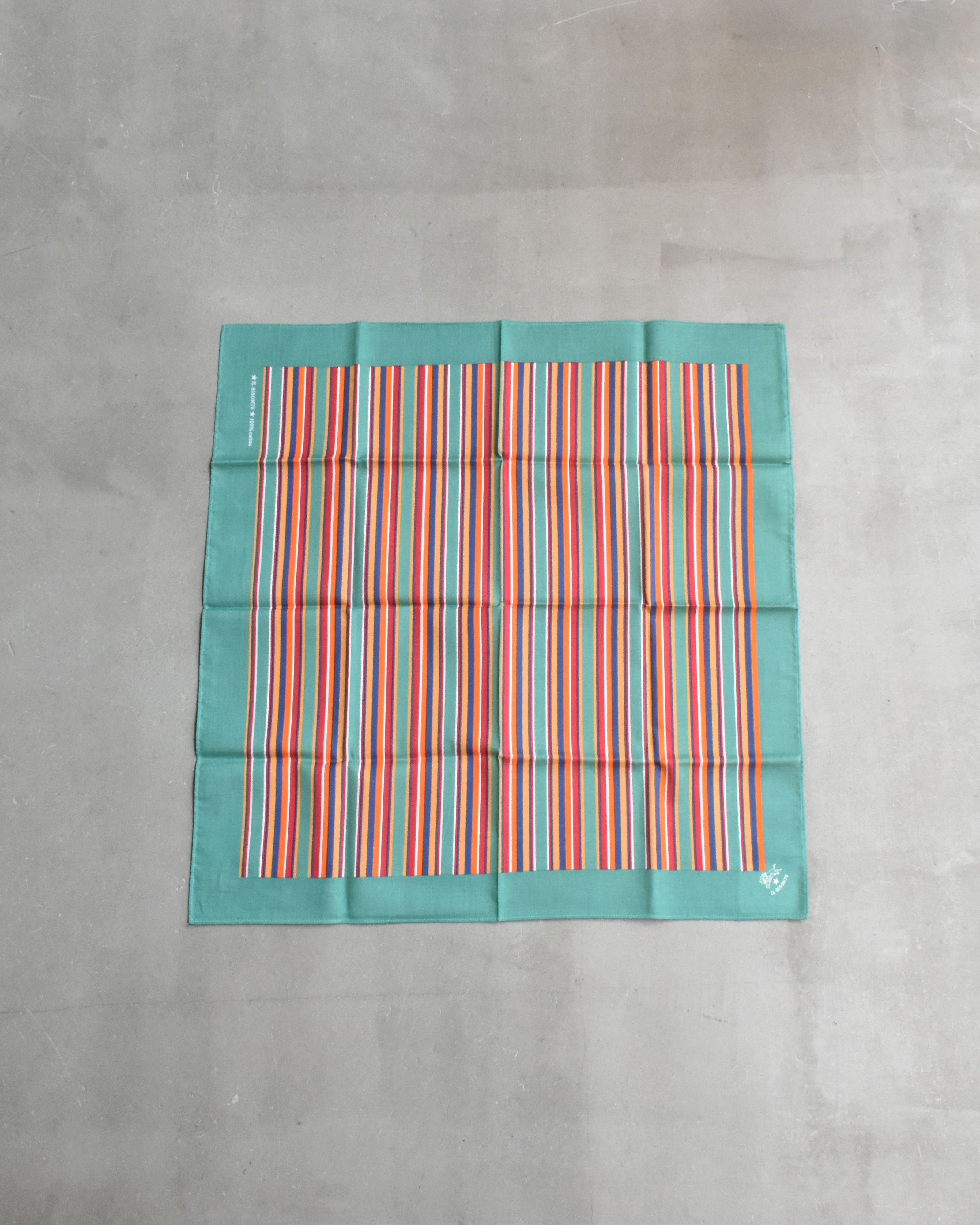 【イルビゾンテ】ストライプバンダナ 411671