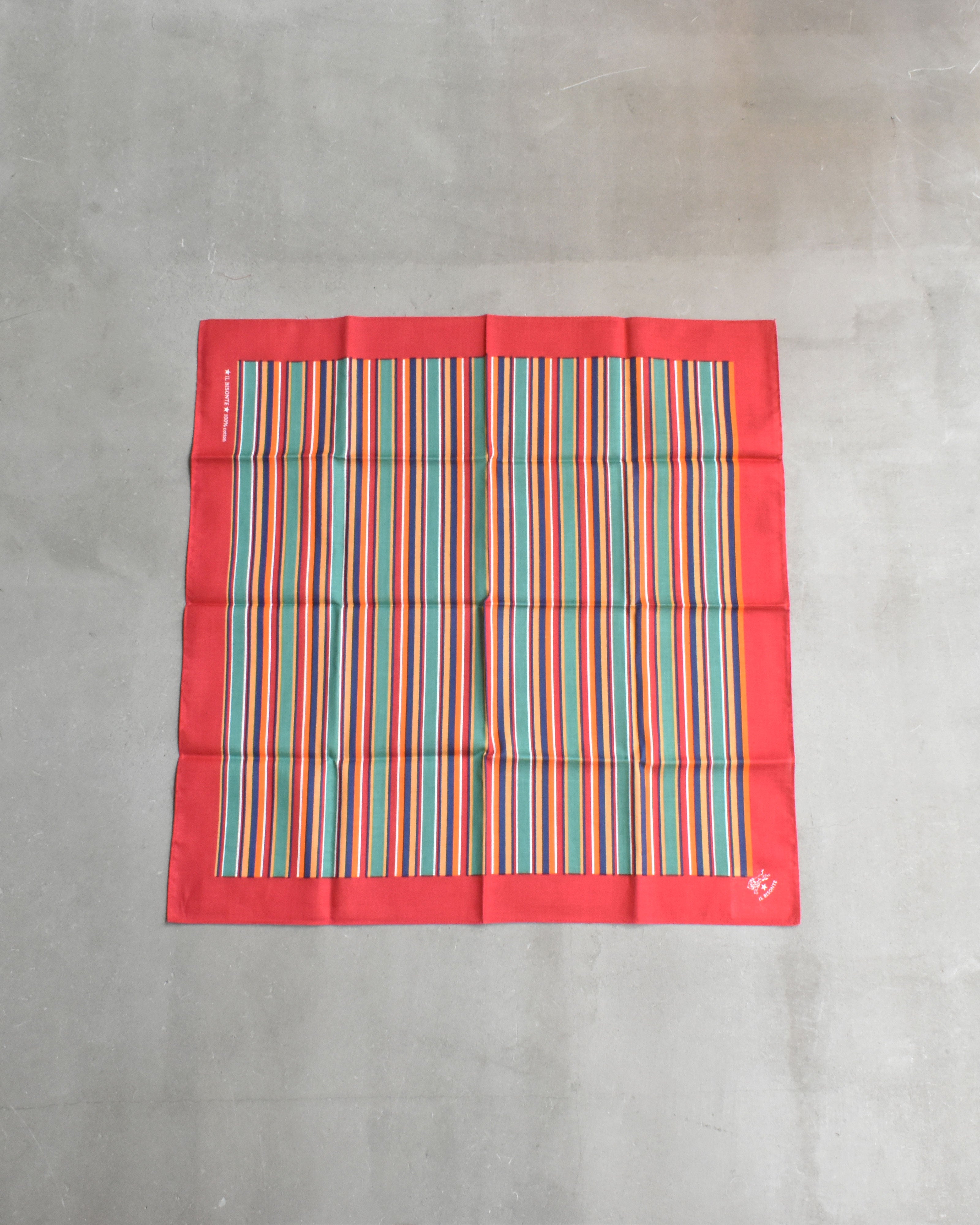 【イルビゾンテ】ストライプバンダナ 411671