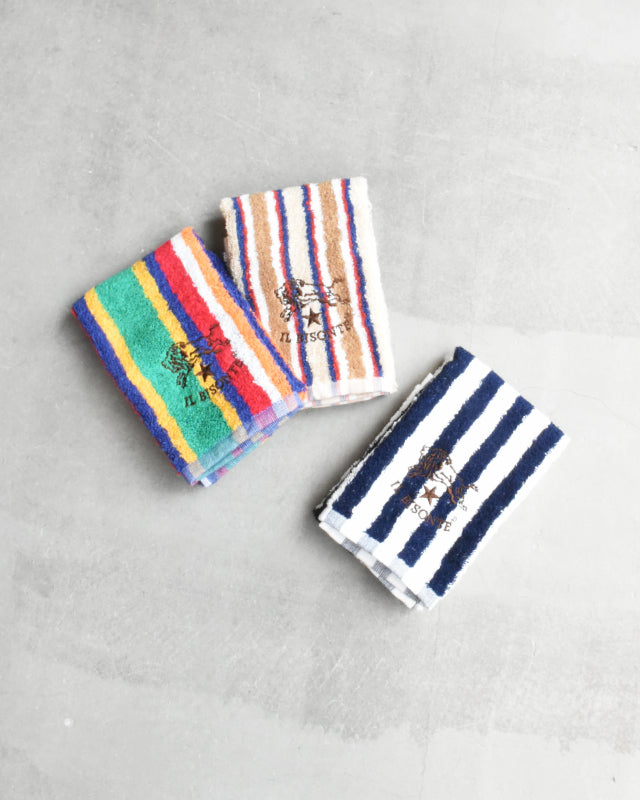 【イルビゾンテ】ストライプゲストタオル 54262305590