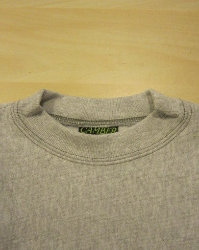 Camber(キャンバー)/ CROSS‐KNIT Crew Neck Sweat #234 クロスニットクルーネックスウェット【サラダボゥル】