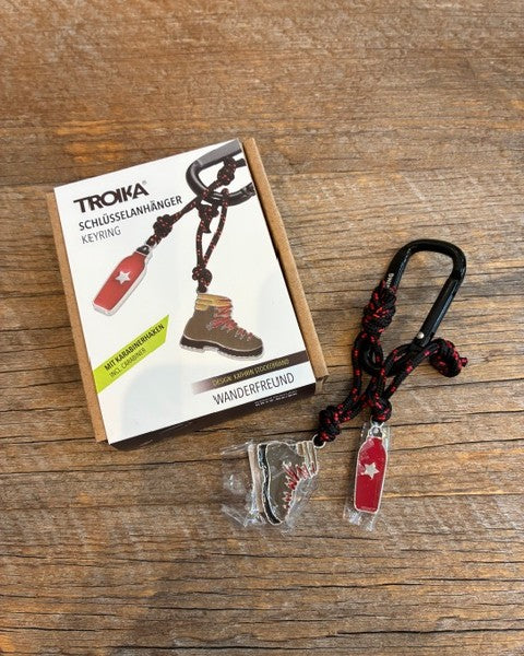 TROIKA（トロイカ）/ WANDERFREUND KEYRING：ハイキング キーリング 【サラダボゥル】