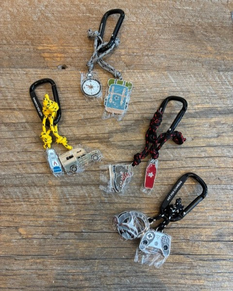 TROIKA（トロイカ）/ WANDERFREUND KEYRING：ハイキング キーリング 【サラダボゥル】