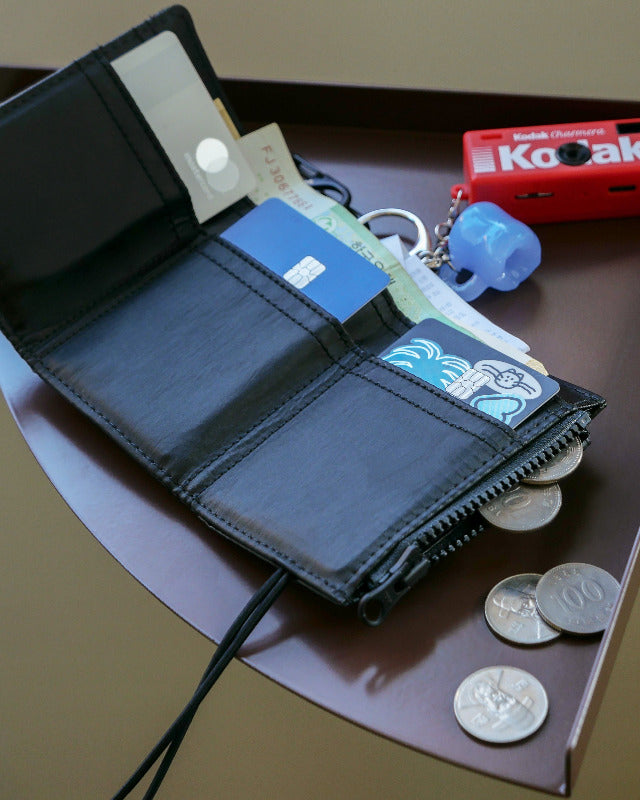 MERGE(マージ）/  Foldy Wallet -Mute Black-【バーンストア】