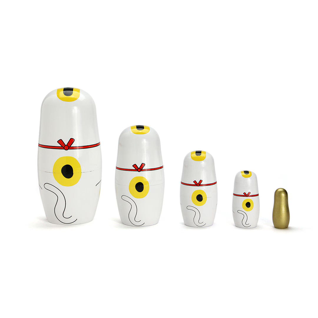 MIDORI KOMATSU(ミドリコマツ)/Lucky Cat Matryoshka：ラッキーキャット マトリョーシカ 【サラダボゥル】