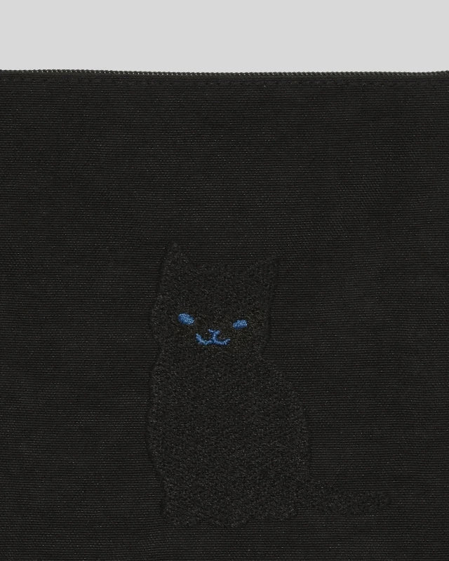 kitty bunny pony(キティーバニーポニー）/ Little Kitten Embroidery Square Pouch【バーンストア】