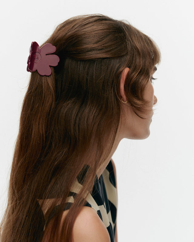 【マリメッコ】Unikko Hair Clip Small ヘアークリップ 52259694226