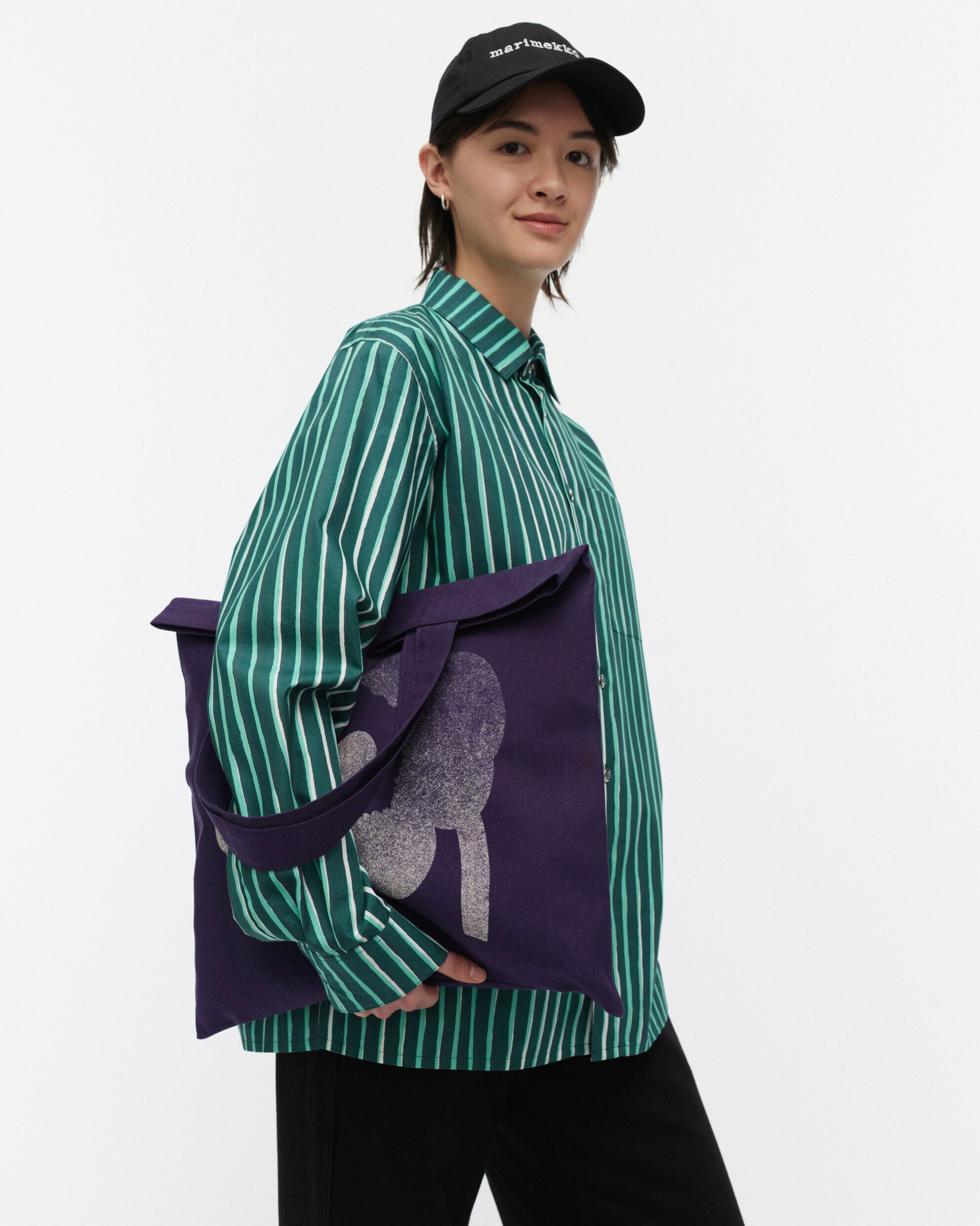 【マリメッコ】Kioski Vankka Unikko トートバッグ　52254694888